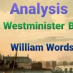 Upon Westminister Bridge Analysis Questions Answers