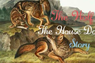 Story on The Wolf and The House Dog