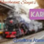 Karma by Khuswant Singh Important Questions Answers