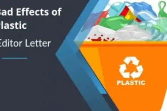 Bad Effects of Plastic Editor Letter