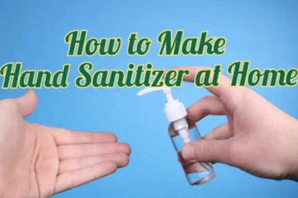 How To Make Hand Sanitizer At Home Paragraph