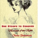 How does Miss Hardcastle stoop to Conquer Marlow in She Stoops to Conquer 