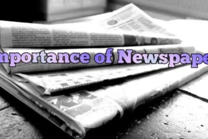 Importance of Newspaper Paragraph