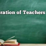 Celebration of Teachers Day Report Writing