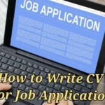Curriculum Vitae Job Application Format