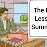The Last Lesson Summary