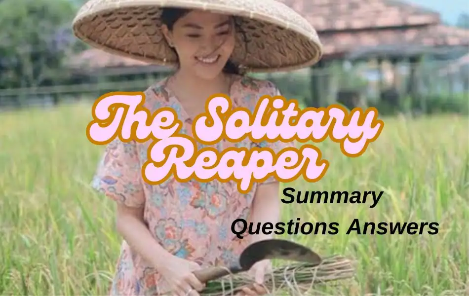 The Solitary Reaper Questions and Answers