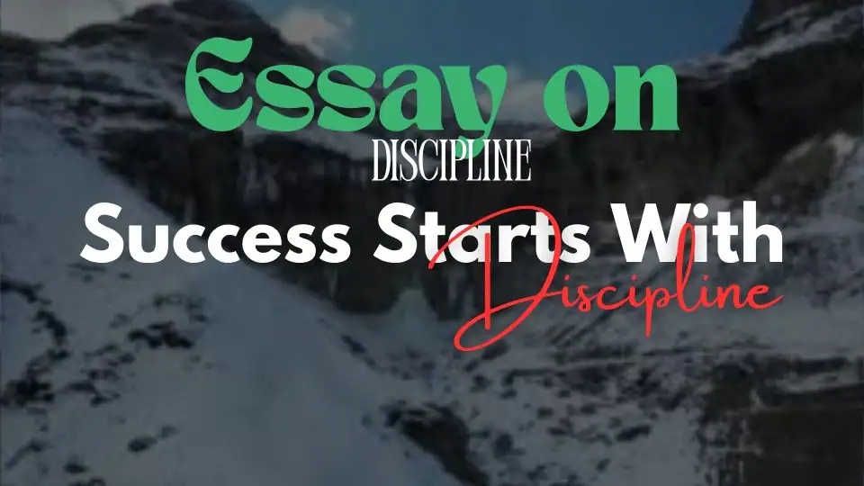Essay on Importance of Discipline