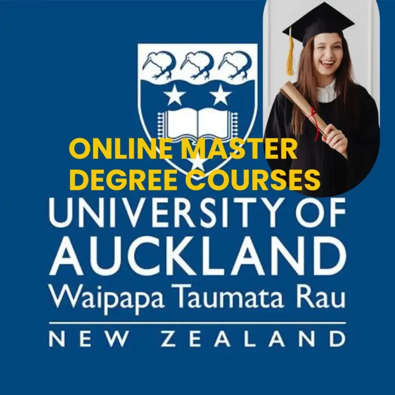 the University of Auckland best online master programs