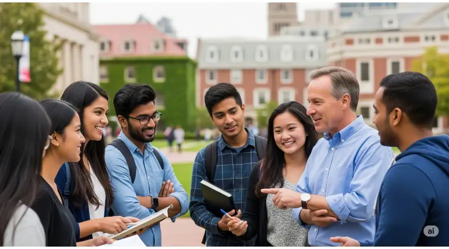 study in USA eligibility, scholarships, admission